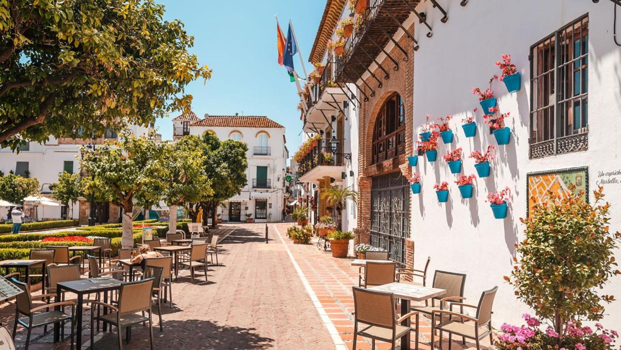 Apartamento En Marbella Guadalmina Primera Linea De Campo De Golf Los Cartujanos Bagian luar foto