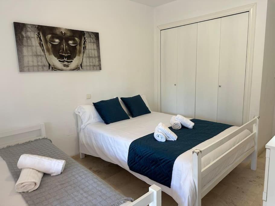Apartamento En Marbella Guadalmina Primera Linea De Campo De Golf Los Cartujanos Bagian luar foto