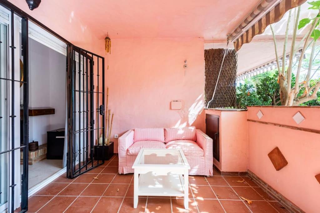 Apartamento En Marbella Guadalmina Primera Linea De Campo De Golf Los Cartujanos Bagian luar foto